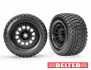 Traxxas Däck & Fälg Gravix Förstärkta / XRT Race Svart (2) Traxxas Däck & Fälg Gravix Förstärkta / XRT Race Svart (2)