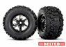 Traxxas Däck & Fälg Sledgehammer med Korda / X-MAXX Svart Krom (2) Traxxas Däck & Fälg Sledgehammer med Korda / X-MAXX Svart Krom (2)