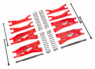 Traxxas Breddningssats (WideMAXX) Röd till X-MAXX Traxxas Breddningssats (WideMAXX) Röd till X-MAXX