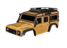 Traxxas Kaross Land Rover Defender Clipless Komplett Sand Traxxas Kaross Land Rover Defender Clipless Komplett Sand