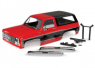 Traxxas Kaross Chevy Blazer Röd Komplett Traxxas Kaross Chevy Blazer Röd Komplett