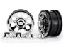 Traxxas Fälg 8-Hål Mag Krom 2.2" + Navkapslar (till Hjulaxel #8255A) (2) TRX-4 Traxxas Fälg 8-Hål Mag Krom 2.2" + Navkapslar (till Hjulaxel #8255A) (2) TRX-4