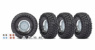 Traxxas Däck & Fälg 1.9" Crawler Krom & Silver Traxxas Däck & Fälg 1.9" Crawler Krom & Silver