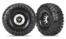 Traxxas Däck & Fälg Canyon Trail/Method 105 Svart Krom 2.2'' (2) Traxxas Däck & Fälg Canyon Trail/Method 105 Svart Krom 2.2'' (2)