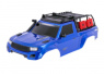 Traxxas Kaross TRX-4 Sport (Clipless) Komplett Blå Traxxas Kaross TRX-4 Sport (Clipless) Komplett Blå