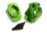 Traxxas Hjulhub Bak Portal Drive Aluminium Grön (2) TRX-4 Traxxas Hjulhub Bak Portal Drive Aluminium Grön (2) TRX-4