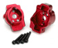 Traxxas Hjulhub Bak Portal Drive Aluminium Röd (2) TRX-4 Traxxas Hjulhub Bak Portal Drive Aluminium Röd (2) TRX-4