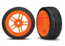 Traxxas Däck & Fälg Response 1.9' Touring Orange Fram VXL (2) Traxxas Däck & Fälg Response 1.9' Touring Orange Fram VXL (2)