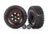 Traxxas Däck & Fälg 2,2" Svart Crawler (Kräver Hjulaxel #8255A) Traxxas Däck & Fälg 2,2" Svart Crawler (Kräver Hjulaxel #8255A)