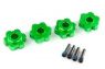 Traxxas Fälgnav Alu Grön (4) Maxx Traxxas Fälgnav Alu Grön (4) Maxx