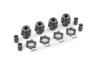 Traxxas Hjulnav & Mutter 17mm Alu Grå (4) Jato 4x4 Traxxas Hjulnav & Mutter 17mm Alu Grå (4) Jato 4x4