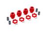 Traxxas Hjulnav & Mutter 17mm Alu Röd (4) Jato 4x4 Traxxas Hjulnav & Mutter 17mm Alu Röd (4) Jato 4x4