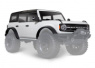 Traxxas Kaross Ford Bronco 2021 Vit Komplett