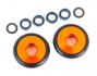 Traxxas Hjul Set Alu Orange Wheelie Bar Drag Slash Traxxas Hjul Set Alu Orange Wheelie Bar Drag Slash