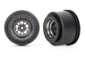 Traxxas Fälg Bak Matt Svart Krom Drag Slash (2) Traxxas Fälg Bak Matt Svart Krom Drag Slash (2)
