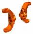 Traxxas Casterblock Alu Orange V+H (2) TRX-4M