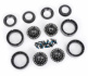 Traxxas Fälg Aluminium Beadlock Svart 1.0" (2) Traxxas Fälg Aluminium Beadlock Svart 1.0" (2)