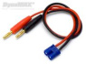 Laddkabel EC3 med 4mm banankontakter Laddkabel EC3 med 4mm banankontakter