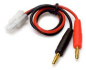 Laddkabel Tamiya Hona med 4mm bananstift Laddkabel Tamiya Hona med 4mm bananstift