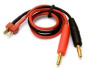 Laddkabel T-Plug Hane med 4 mm bananstift Laddkabel T-Plug Hane med 4 mm bananstift