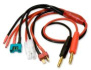 Laddkabel Multi-Power med 4mm bananstift Laddkabel Multi-Power med 4mm bananstift