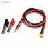 DynoMAX Strömförsörjningskabel XT60 IDST med Batteriklämmor + 4mm 1m DynoMAX Strömförsörjningskabel XT60 IDST med Batteriklämmor + 4mm 1m