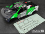 BITTYDESIGN FALCON-X 1/7 Grön för TRAXXAS UDR 1.5mm BITTYDESIGN FALCON-X 1/7 Grön för TRAXXAS UDR 1.5mm