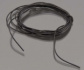 Kabel 150cm 24 AWG Svart Kabel 150cm 24 AWG Svart
