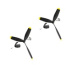 Volantex Propeller Set 3-bladig Spitfire (2) Volantex Propeller Set 3-bladig Spitfire (2)