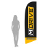 Beachflagga M-Drive - S 250cm Beachflagga M-Drive - S 250cm