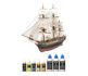 OcCre Färgset 8 Flaskor HMS Bounty OcCre Färgset 8 Flaskor HMS Bounty