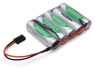Mottagarbatteri NiMH 6,0V 2500mAh Rak Mottagarbatteri NiMH 6,0V 2500mAh Rak