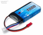 Li-Po Batteri 2S 7,4V 1000mAh 25C JST-RCY (BEC) Li-Po Batteri 2S 7,4V 1000mAh 25C JST-RCY (BEC)