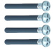 Pinn-Skruv 3x13mm (4) Pinn-Skruv 3x13mm (4)