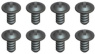 Phillips Skruv 2x8mm (8) Phillips Skruv 2x8mm (8)
