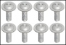 Phillips Skruv 2.3x4mm (8) Phillips Skruv 2.3x4mm (8)