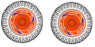 Däck & Fälg Bak Orange (2) Däck & Fälg Bak Orange (2)
