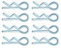 Karossklips 1.1x22.2mm (8) Karossklips 1.1x22.2mm (8)