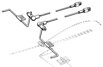 Skevroderhorn sats i gruppen RADIOSTYRDA FLYG / Tillbehr / vriga tillbehr (flygplan) / Roderhorn hos Rynosx4 Hobbyshop AB (13186)