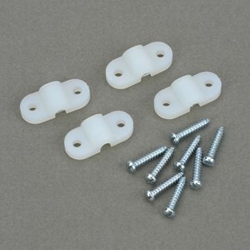 Nylonklammer Landställ 1/8" (3.2mm) tråd i gruppen RADIOSTYRDA FLYG / Tillbehör / Övriga tillbehör (flygplan) / Övrigt (Flyg Övriga Tillb.) hos Rynosx4 Hobbyshop AB (13238)