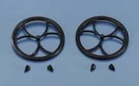 Hjul Micro Lite 64mm par i gruppen RADIOSTYRDA FLYG / Tillbehör / Övriga tillbehör (flygplan) / Hjul hos Rynosx4 Hobbyshop AB (13250ML)