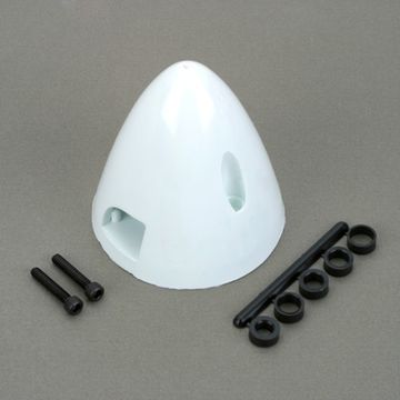Spinner vit 44mm diam. i gruppen RADIOSTYRDA FLYG / Tillbehör / Propeller & spinner / Spinner hos Rynosx4 Hobbyshop AB (13266)
