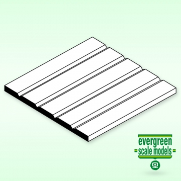 Panel-V Skiva 1x300x600mm 1.5 space i gruppen Fabrikat / E / Evergreen / Skivor 15x30/30x60cm hos Rynosx4 Hobbyshop AB (1514060)