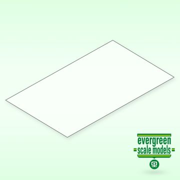 Klarplast 0.13x150x300 mm (3) i gruppen Fabrikat / E / Evergreen / Klarplast 15x30cm hos Rynosx4 Hobbyshop AB (159005)