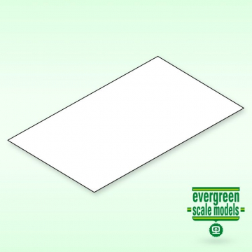 Skiva 0.25x200x530 mm vit (8) i gruppen Bygg & Verktyg / Byggmaterial / Plast hos Rynosx4 Hobbyshop AB (159101)