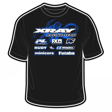 T-shirt XL Svart Minicars/XRAY 2014 i gruppen  hos Rynosx4 Hobbyshop AB (24395402XL)