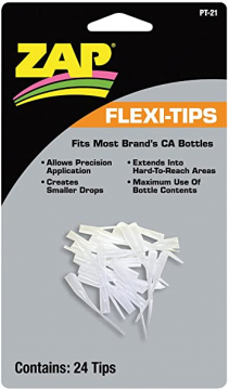 Zap Flexi Tips (24) i gruppen RADIOSTYRDA FLYG / Tillbehr / Lim hos Rynosx4 Hobbyshop AB (40PT21)