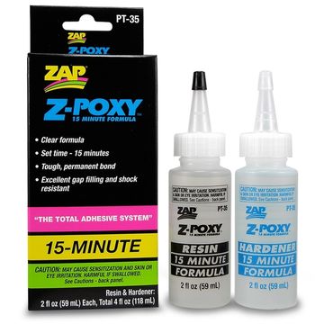 Z-Poxy 15 min 118 ml i gruppen Bygg & Verktyg / Byggmaterial / Lim hos Rynosx4 Hobbyshop AB (40PT35)