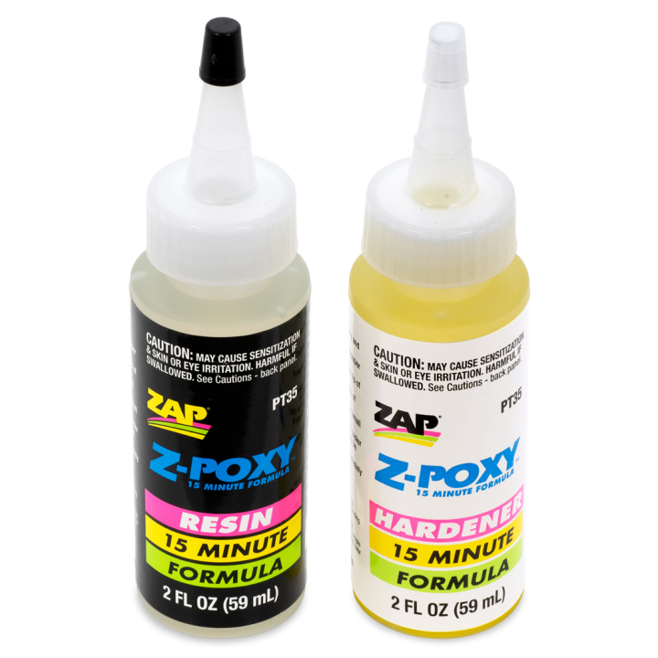 PT-35 Z-Poxy Lim V2 15-min 118ml i gruppen Bygg & Verktyg / Byggmaterial / Lim hos Rynosx4 Hobbyshop AB (40PT35)