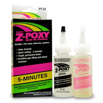 Z-Poxy 5-minuter 118ml i gruppen Bygg & Verktyg / Byggmaterial / Lim hos Rynosx4 Hobbyshop AB (40PT37)